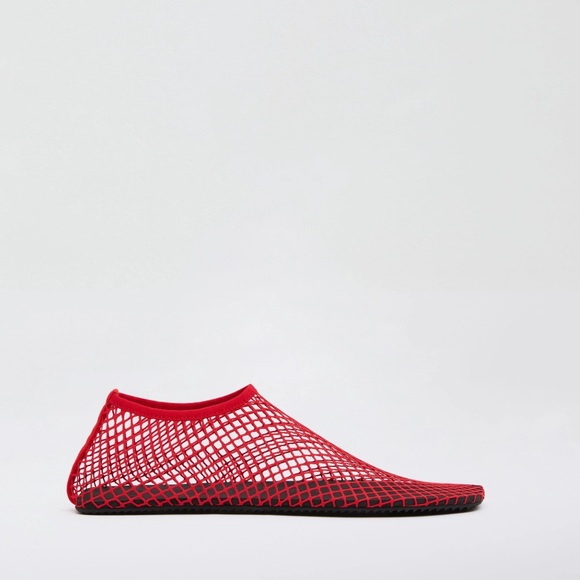 Christopher Esber Minette Red Mesh Slip-On Shoes, EU37 - Picture 1 of 2